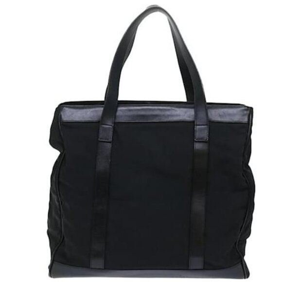 GUCCI Tote Bag Nylon and Leather Black - Picture 2 of 13